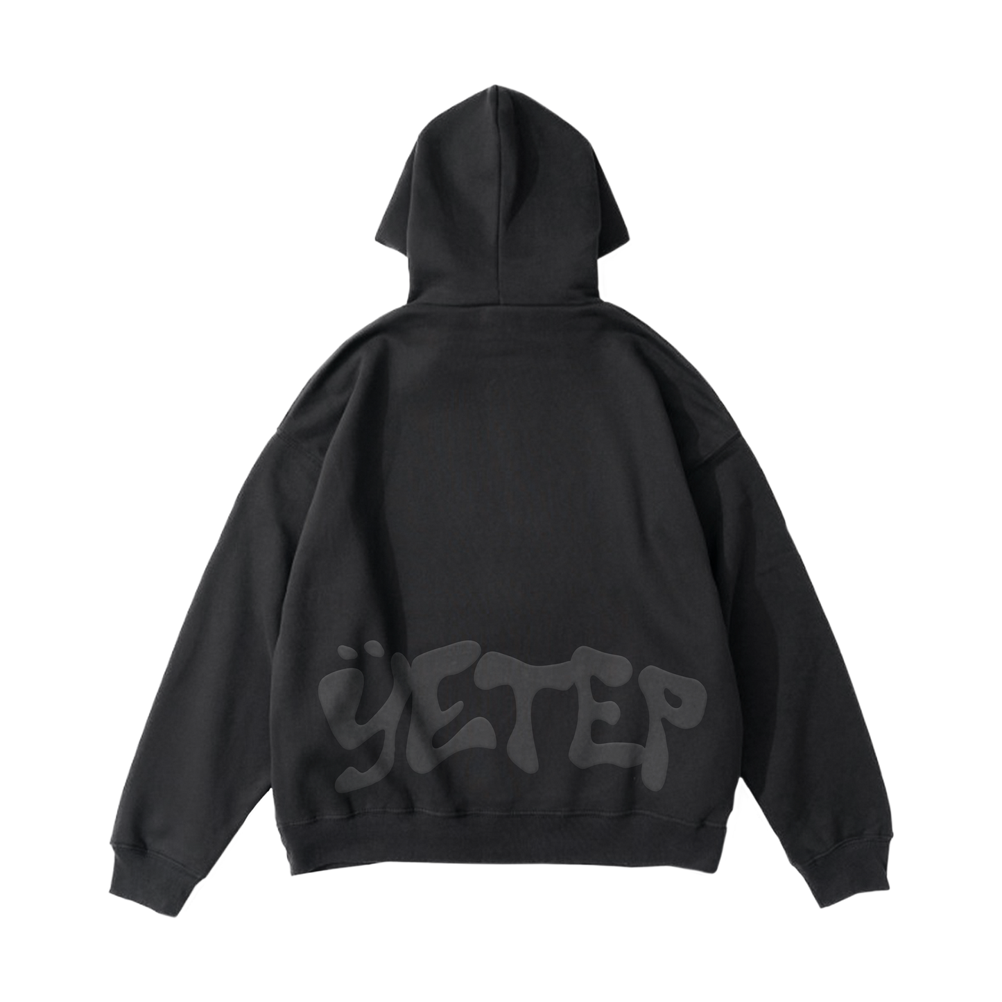 YETEP MELTING HOODIE IN WASHED BLACK