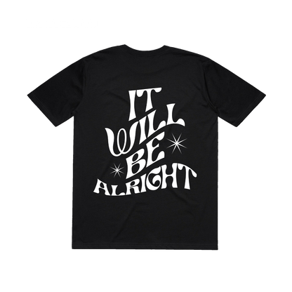 ALRIGHT TEE IN BLACK