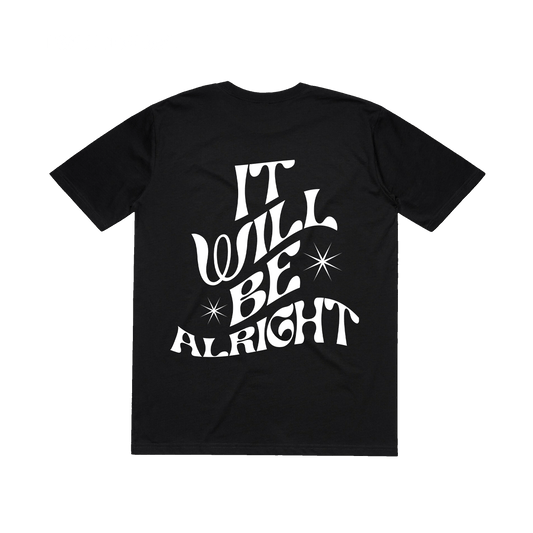 ALRIGHT TEE IN BLACK