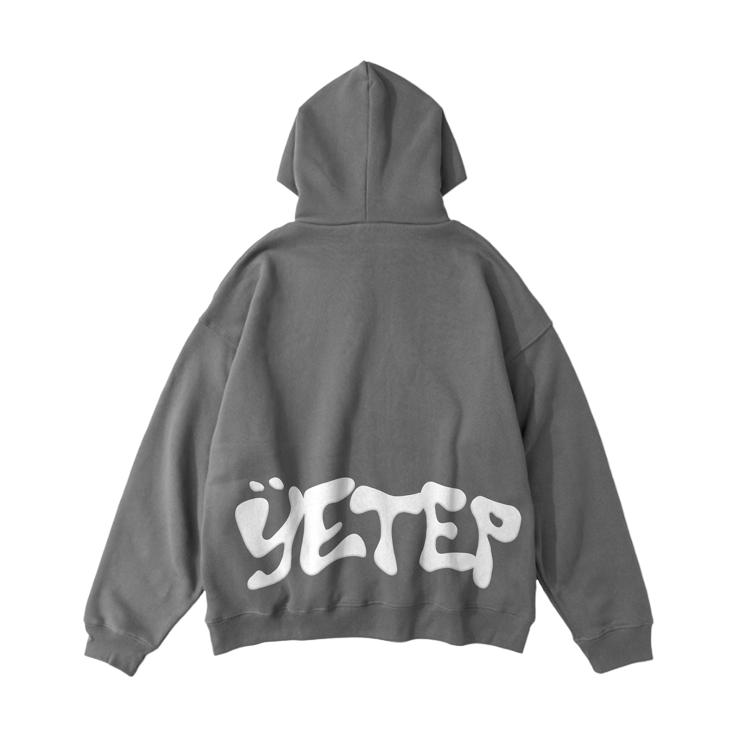 YETEP MELTING HOODIE IN WASHED GREY