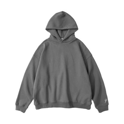 YETEP MELTING HOODIE IN WASHED GREY